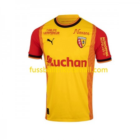 Fußballtrikots RC Lens 2023-2024 Kurzarm Heimtrikotsatz kaufen